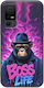 Калъф за телефон Boss Life Chimpanzee Tcl 40 Nxtpaper 5g Черен TPU Черен Силикон
