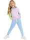 Kinder Sweatpants Set - Jogginganzug Light Blue 2Stück
