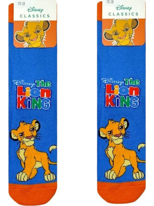 Disney Παιδικές Κάλτσες Lion King Μπλε