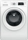 Whirlpool Πλυντήριο Ρούχων 9kg με Τεχνολογία Ατμού 1400 Στροφών 6th Sense FFB 9469 WV EE
