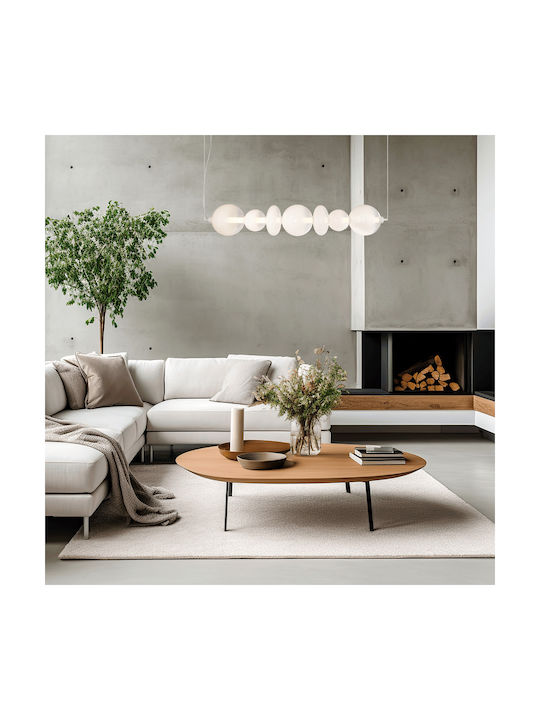 Eko Light Κρεμαστό Φωτιστικό Λευκό LED