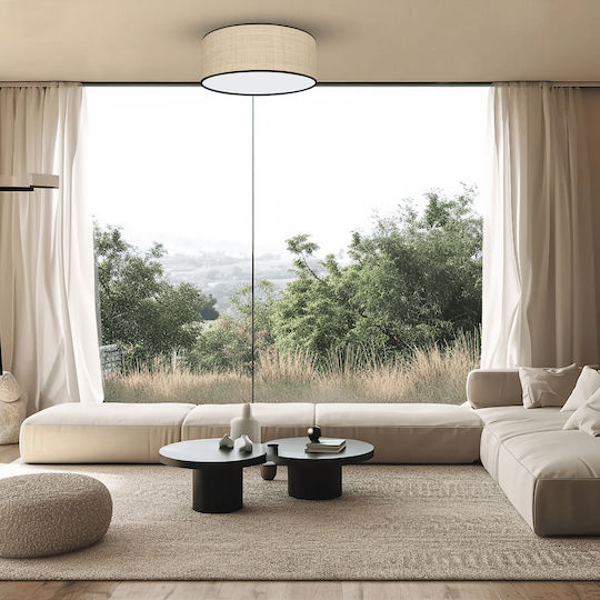 Eko Light Marshall Висящо осветително тяло Бял 40x40см.