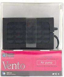 Aquarium Oxygenation Air Pump Set Valve Tube Air Stone Aquarium Systems Air Pump Vento 4.0 Max 2x200 L H Depth 1.7 Meters