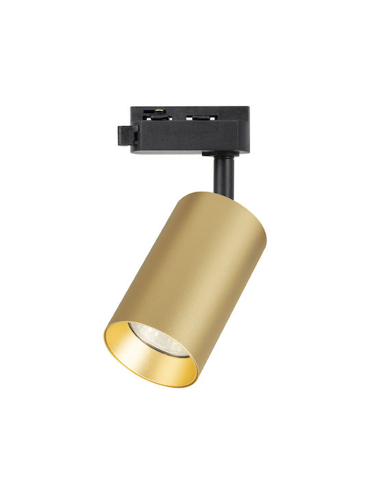 Eko Light Pipe Μονό Σποτ με Ντουί GU10 σε Χρυσό...