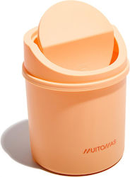 Muitomas Πλαστικό Καλάθι Αχρήστων Ροδακινί Deskbinpf Muitomas Πλαστικό Καλάθι Αχρήστων Ροδακινί Deskbinpf