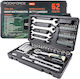 Комплект гнезда 62 части 1/4'' Hex Rockforce