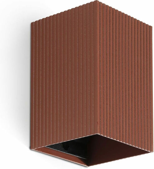 Faro Barcelona Lumină de Perete cu Soclu GU10 Portocaliu 8x10cm