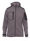 Payper Extreme Lady Arbeitsjacke Softshell mit Fütterung Fleece und mit Kapuze Gray