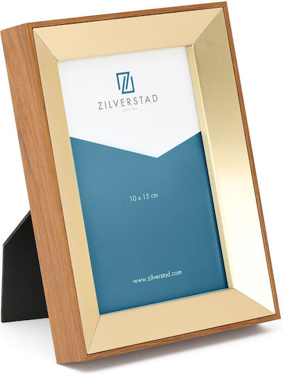 Zilverstad Wooden Photo Frame With Brown Frame