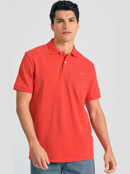 Funky Buddha Polo T-shirt Tomato