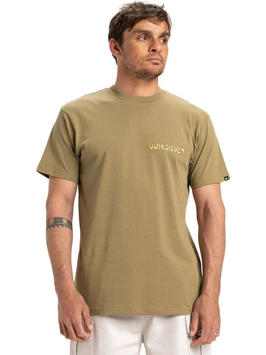Quiksilver Ev Disconnect Effects T-shirt Aloe
