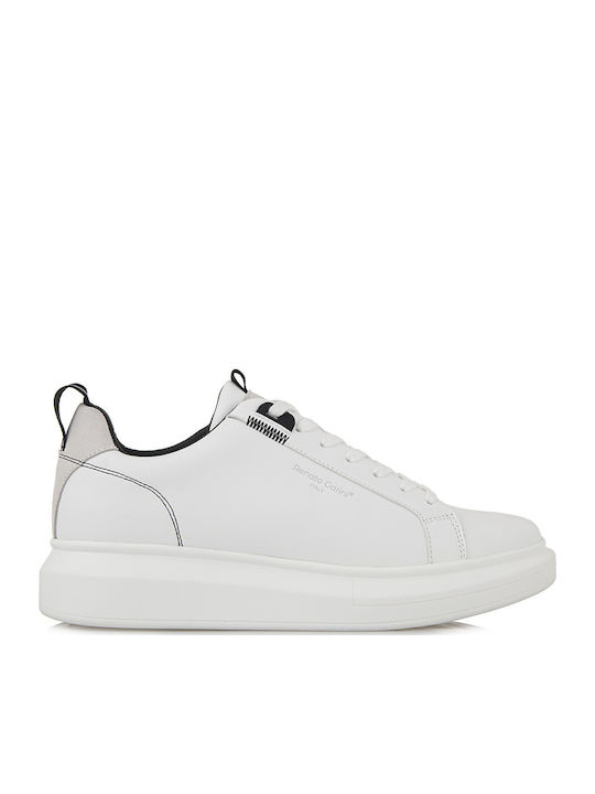 Renato Garini Sneakers Λευκο Παγος Μαυρο