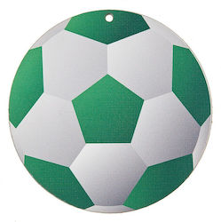Wooden Decorative Ball Green 8.5x8.5cm Nb369 Nv-1000369-green