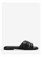 Flache Sandalen für Damen in Schwarz Farbe MI001606351W-01