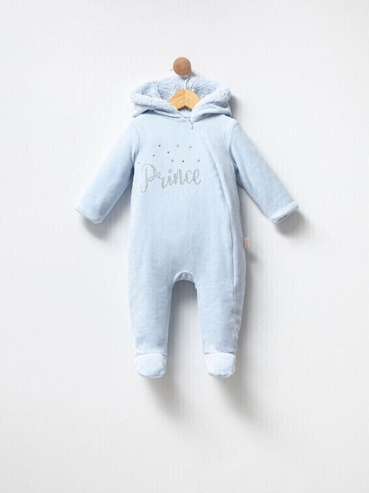 Babyline Baby-Strampler Blau
