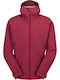 Geacă Softshell De Iarnă Waterproof și Cu Protecție Împotriva Vântului Oxblood Roșu