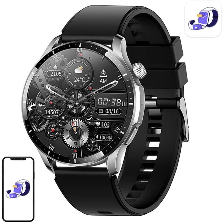 Blitzwolf BW-EP10 smartwatch (ασημί)