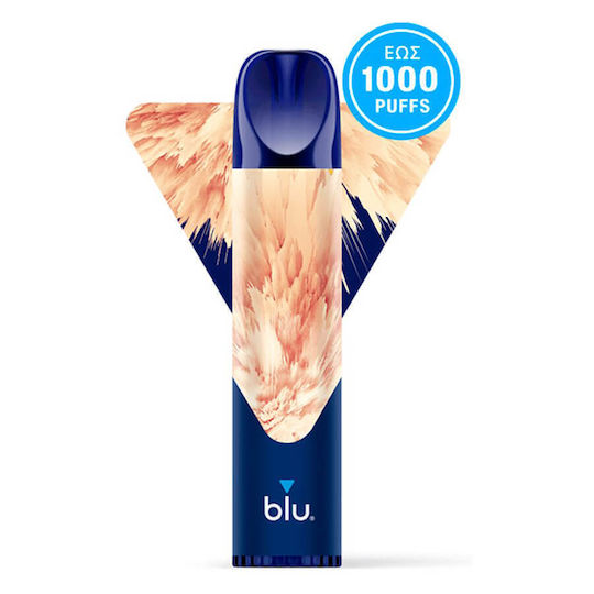 MyBlu Единично Употребимо Електронно Цигара 1000 Вдишвания Creamy Tobacco 2ml 20mg Син