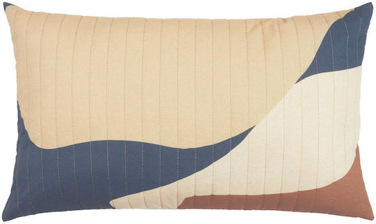 Nobodinoz Sofa-Kissen aus 100% Baumwolle Blue 40x60cm.