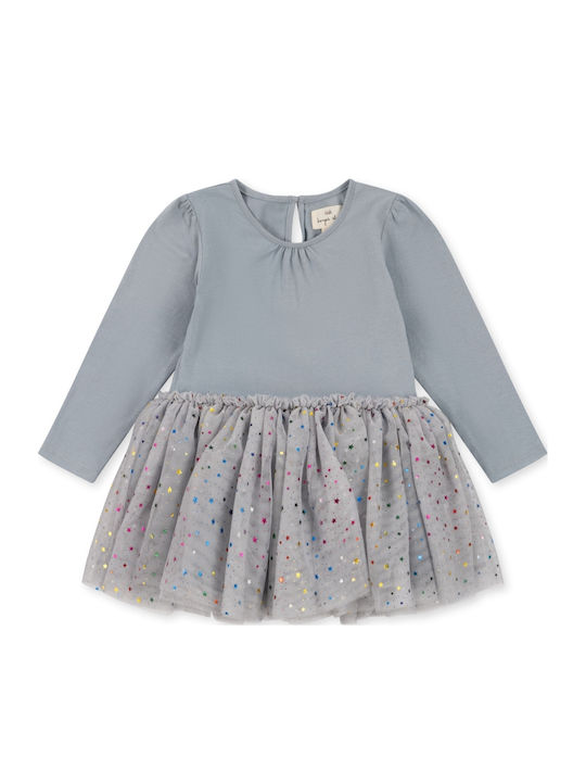 Konges Slojd Girls Dress Long Sleeve Nuit Etoile