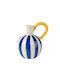 Kaemingk Decorative Vase Blue 15x14x22cm