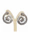 Isay Collection Earrings Pendants with Clip made of Steel