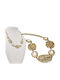 Isay Collection Charm aus Vergoldet Stahl mit Perlen