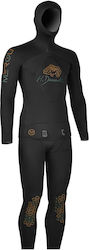 Dessault Merou Divisible Wetsuit For Speargun Black 5mm