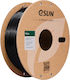 Esun PLA+ 3D Printer Filament 3.0mm Μαύρο 1kg 1τμχ (Spool)