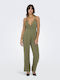 Onlnova Life Vis Emza Jumpsuit Οnly Γυναικεία Ολόσωμη Φόρμα Μέντα