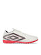 Umbro Ποδοσφαιρικά Παπούτσια με Σχάρα TF Λευκά