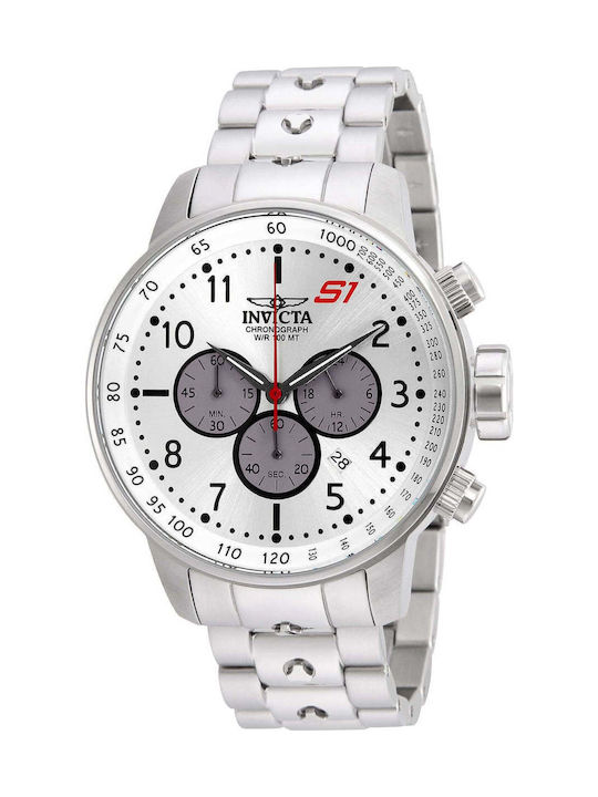 Invicta S1 Rally Ρολόι Μπαταρίας με Μεταλλικό Μπρασελέ Invicta S1 Rally Ρολόι Μπαταρίας με Μεταλλικό Μπρασελέ