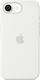 Apple Husă Silicon Back Cover Albă (iPhone 17e ...