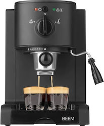 Beem Halbautomatisch für gemahlenen Kaffee Matte Black
