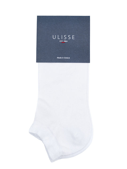 Socks Men Ulisse Basic Short Grey Sc-m100-267 Sc-m100-267-m100 White