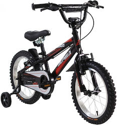Alpina GoGo 14" Kinderfahrrad BMX Schwarz