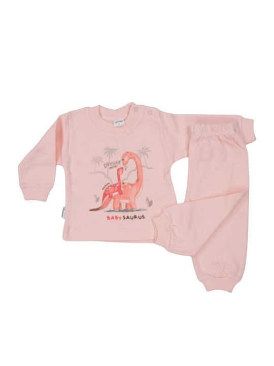 Kamtex Baby Kids' Pajamas Winter Pink