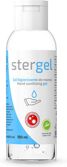 STERGEL Hydroalcoholic Αντισηπτικό Gel Χεριών 100ml Aloe Vera