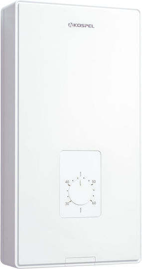 Kospel Wall Mounted Inverter Electric Three-Phase Instant Water Heater for Central Installation 15kW