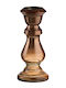 San Miguel Brewery Candle Holder Glass in Brown Color 13x30cm 1pcs