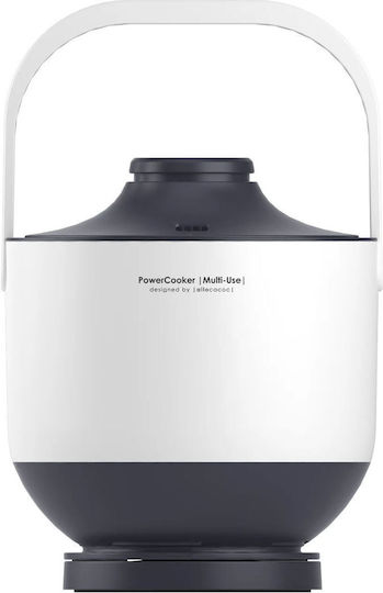DesignNest Πολυμάγειρας 400W με Χωρητικότητα 2lt Λευκός