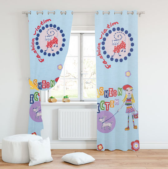 Mc Decor Kids Curtain with Grommet Tops