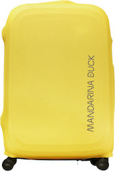 Mandarina Duck Cover L Elastischer Kofferüberzug Gelb Maße cm 75x49x31
