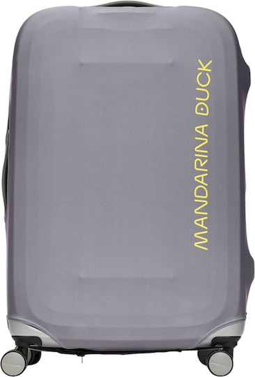 Mandarina Duck Cover L Elastischer Kofferüberzug Grau Abmessungen cm 75x49x31