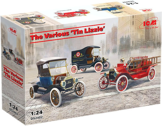 Icm Various 'tin Lizzie' Scale 1:24 Ds2402