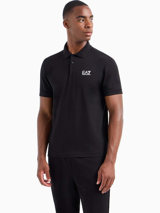 Emporio Armani Поло Тениска Черен