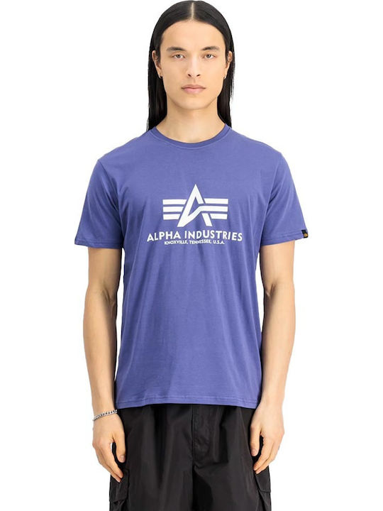Alpha Industries Basic T-shirt Μωβ
