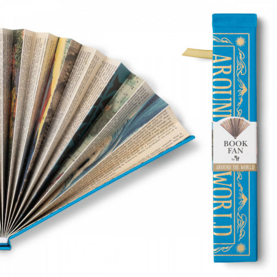 IF Book Βεντάλια Around the World 18,5 cm