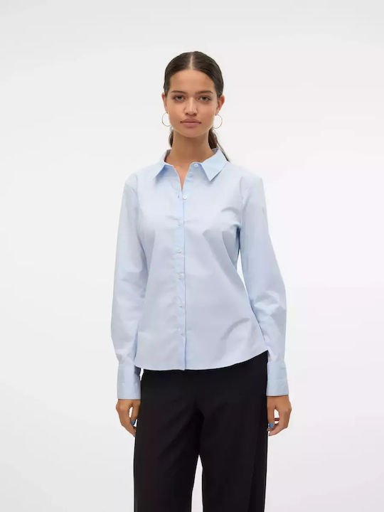 Vero Moda Anna Μακρυμάνικο Γυναικείο Πουκάμισο ...
