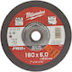 Disc de șlefuit Milwaukee 4932451503 Pro+ 180x6mm Mw